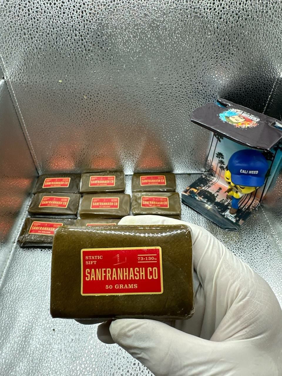 50 Grams SanFranhash Co Static Sift 73 - 130u