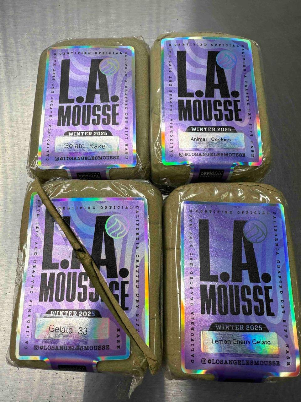 Order Lemon Cherry Gelato Hash By LA Mousse Winter 2025 Bash @LosAngelesMousse