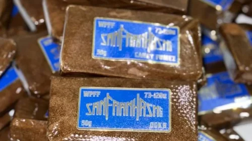 Buy Forbidden Fruit Static Sift 73-120u | Sanfranhash Co Tropical Hash | Top Hashish Shop
